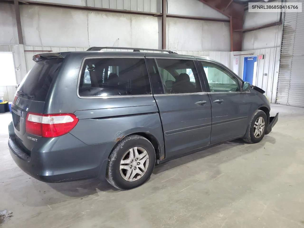 2005 Honda Odyssey Exl VIN: 5FNRL38685B416766 Lot: 71827934