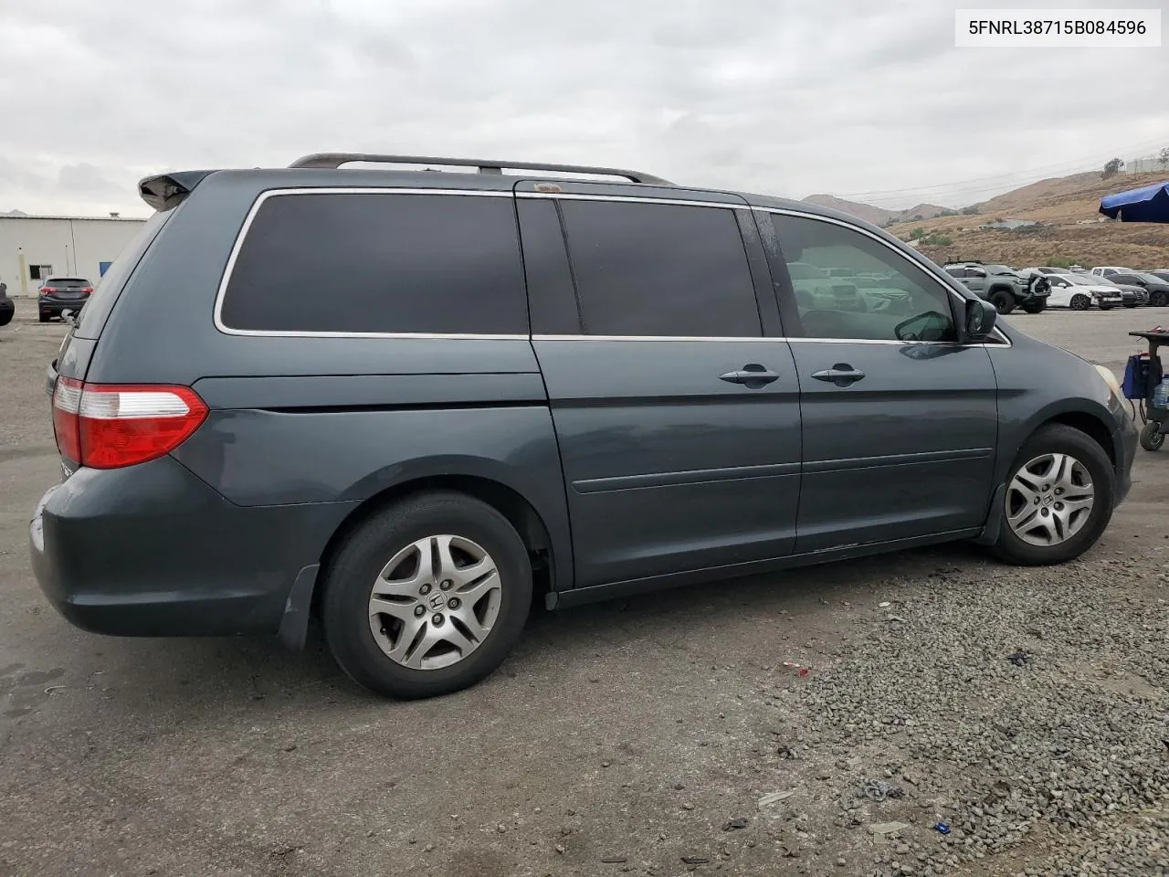 2005 Honda Odyssey Exl VIN: 5FNRL38715B084596 Lot: 72013154