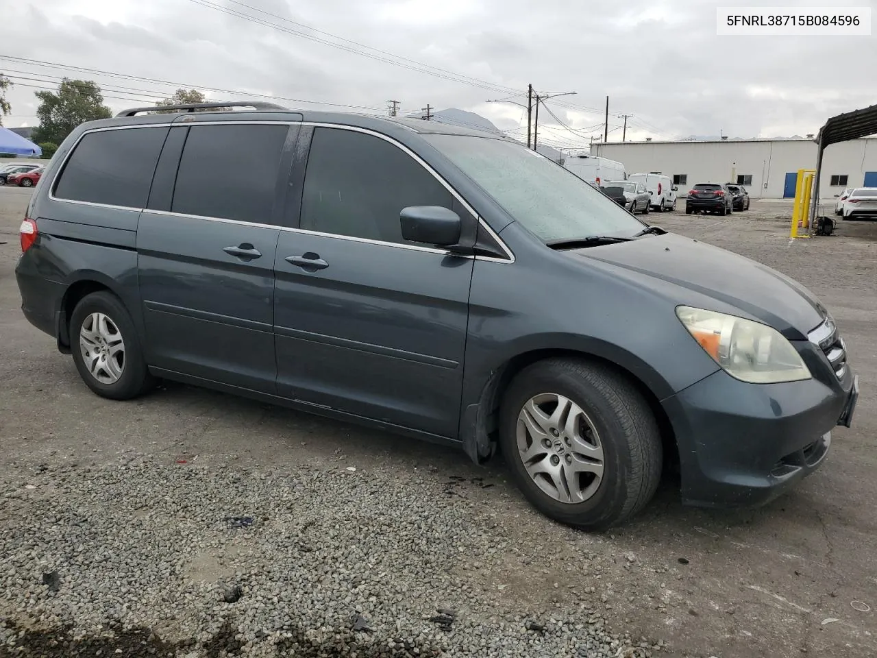 2005 Honda Odyssey Exl VIN: 5FNRL38715B084596 Lot: 72013154