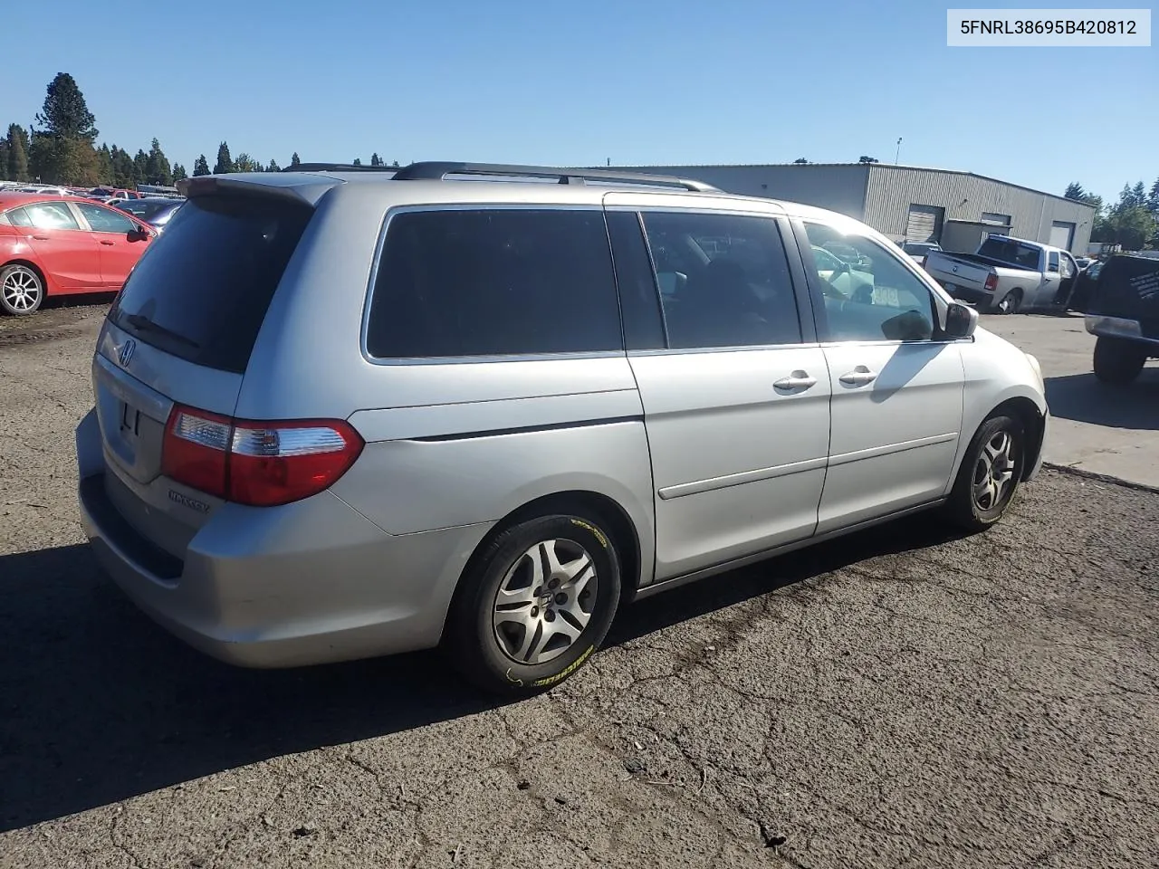 2005 Honda Odyssey Exl VIN: 5FNRL38695B420812 Lot: 73440614