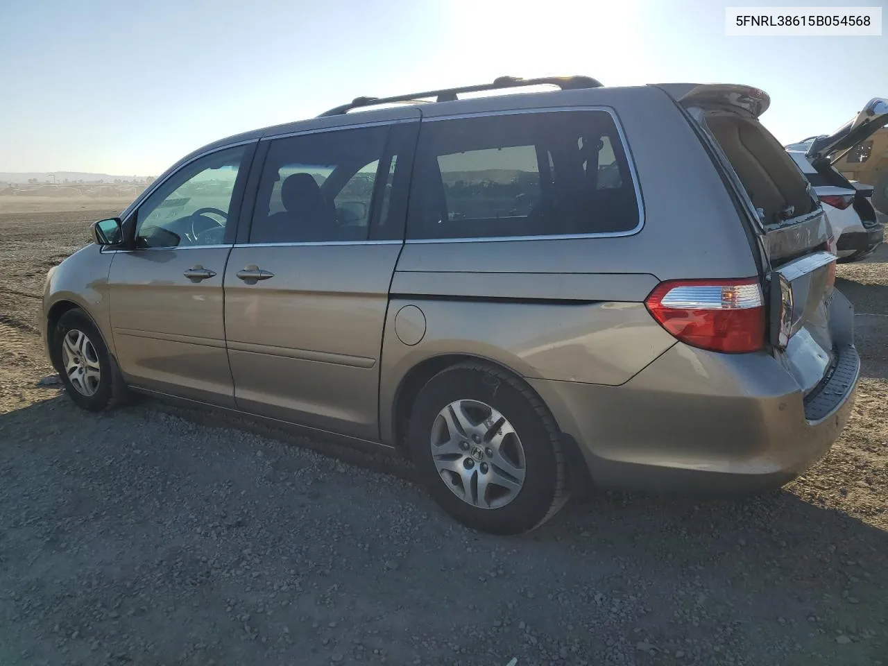 2005 Honda Odyssey Exl VIN: 5FNRL38615B054568 Lot: 74428714