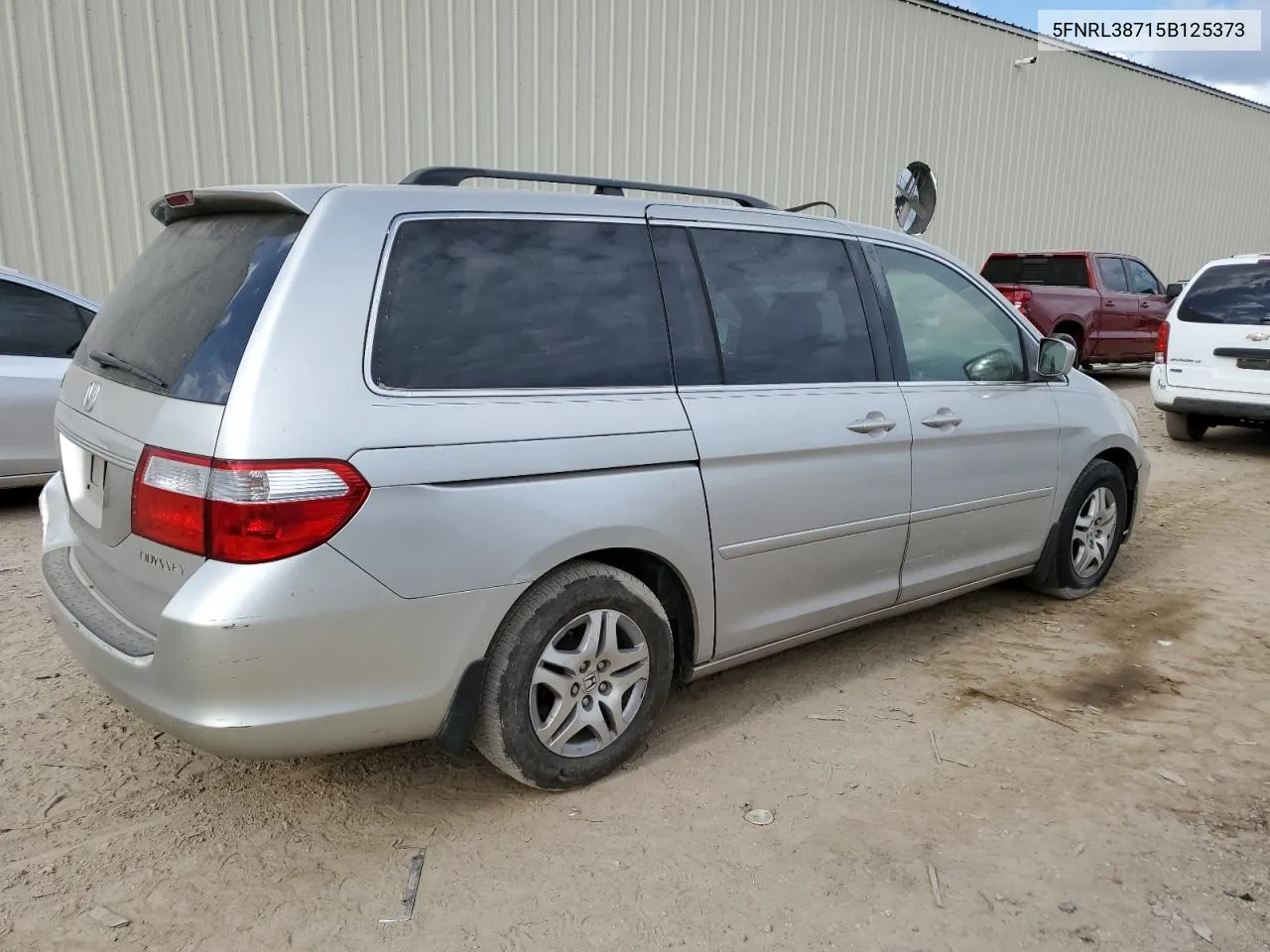 5FNRL38715B125373 2005 Honda Odyssey Exl