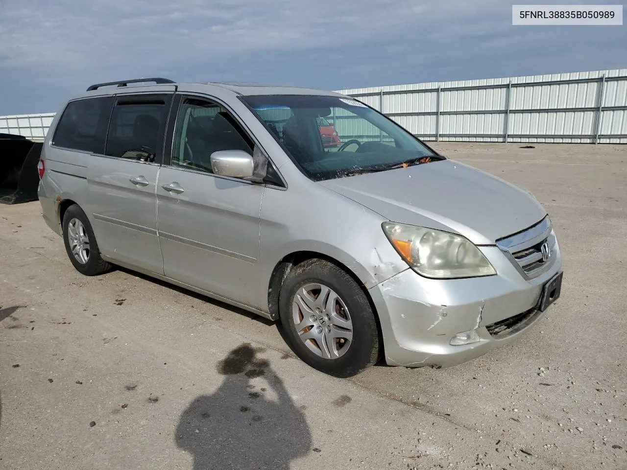 5FNRL38835B050989 2005 Honda Odyssey Touring