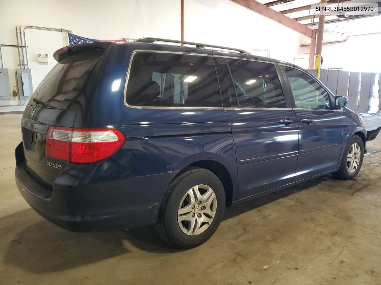 2005 Honda Odyssey Ex VIN: 5FNRL38455B012970 Lot: 79447664