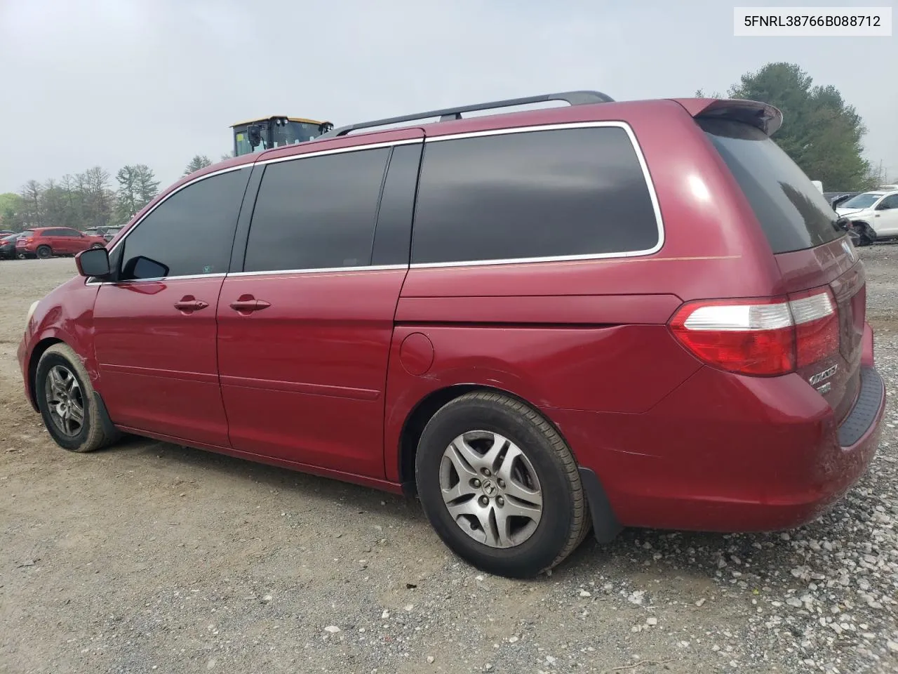 5FNRL38766B088712 2006 Honda Odyssey Exl