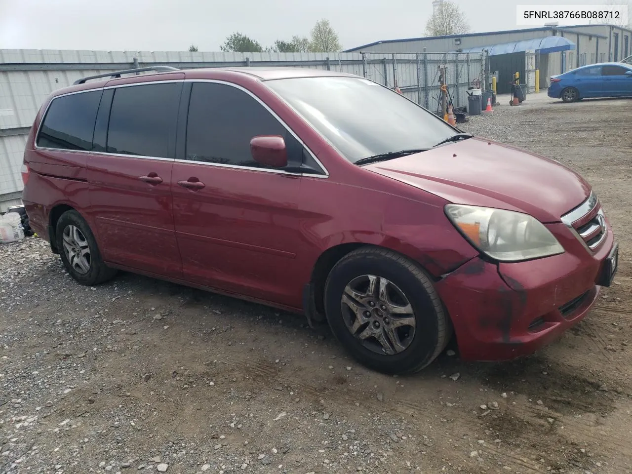 5FNRL38766B088712 2006 Honda Odyssey Exl