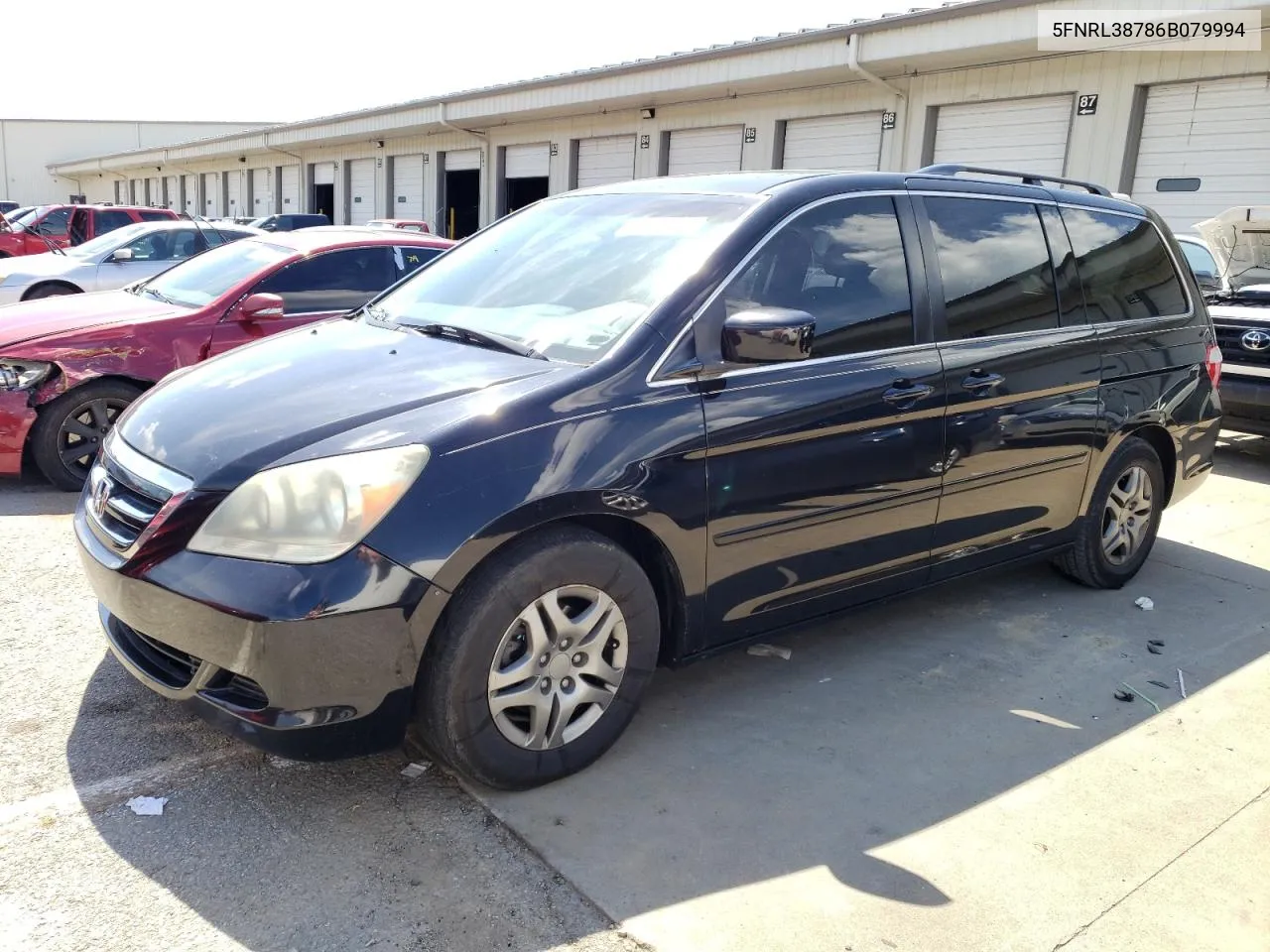 2006 Honda Odyssey Exl VIN: 5FNRL38786B079994 Lot: 57463904