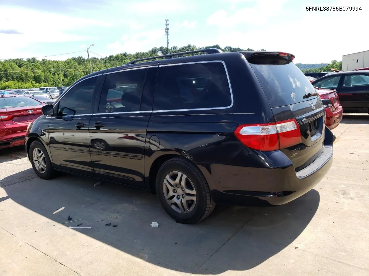 2006 Honda Odyssey Exl VIN: 5FNRL38786B079994 Lot: 57463904