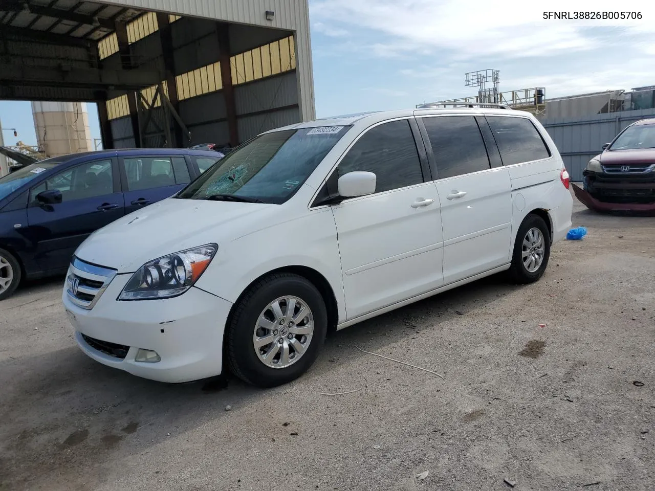 5FNRL38826B005706 2006 Honda Odyssey Touring