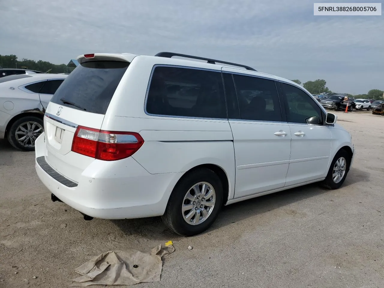 5FNRL38826B005706 2006 Honda Odyssey Touring