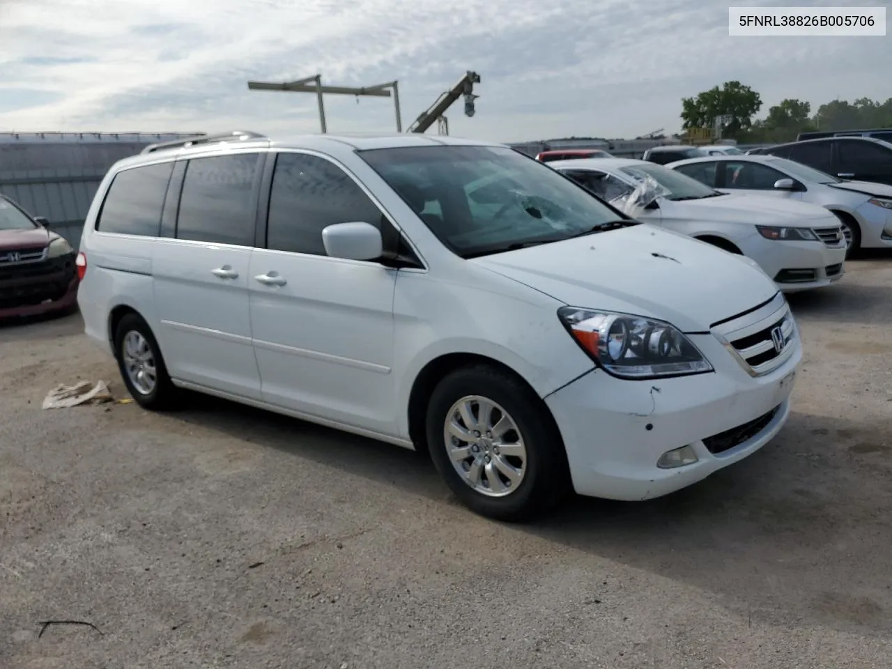 5FNRL38826B005706 2006 Honda Odyssey Touring