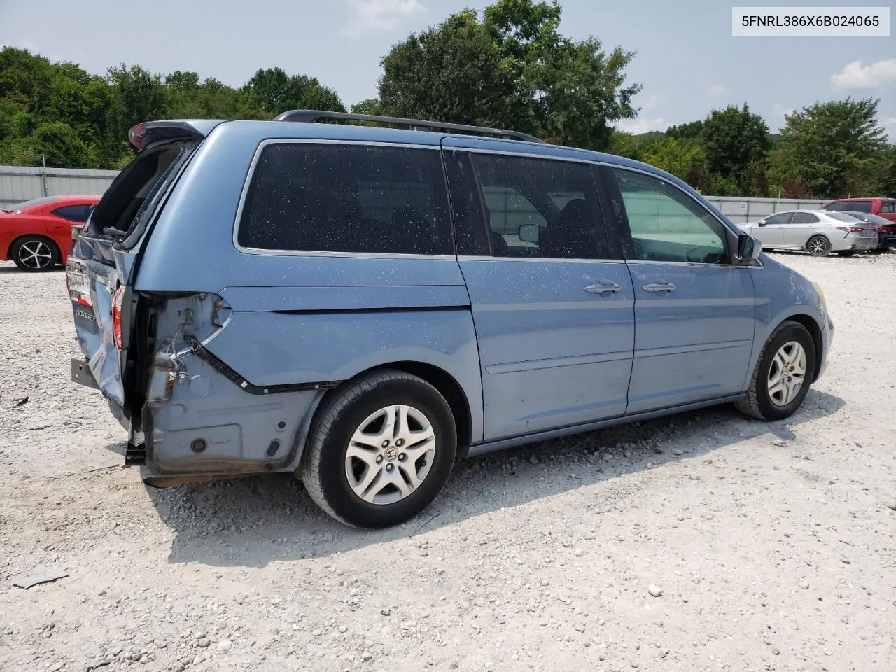 2006 Honda Odyssey Exl VIN: 5FNRL386X6B024065 Lot: 64717064