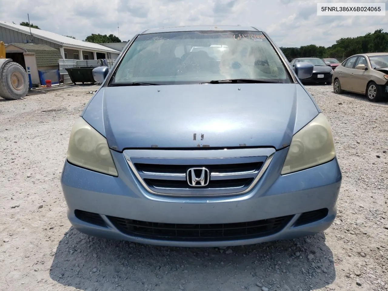 2006 Honda Odyssey Exl VIN: 5FNRL386X6B024065 Lot: 64717064