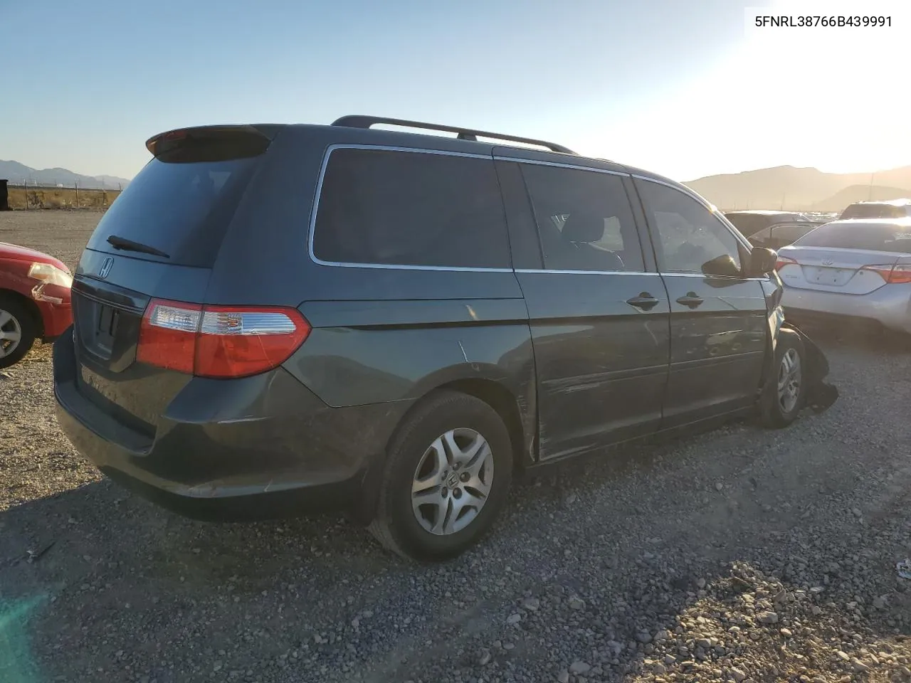 2006 Honda Odyssey Exl VIN: 5FNRL38766B439991 Lot: 65235224