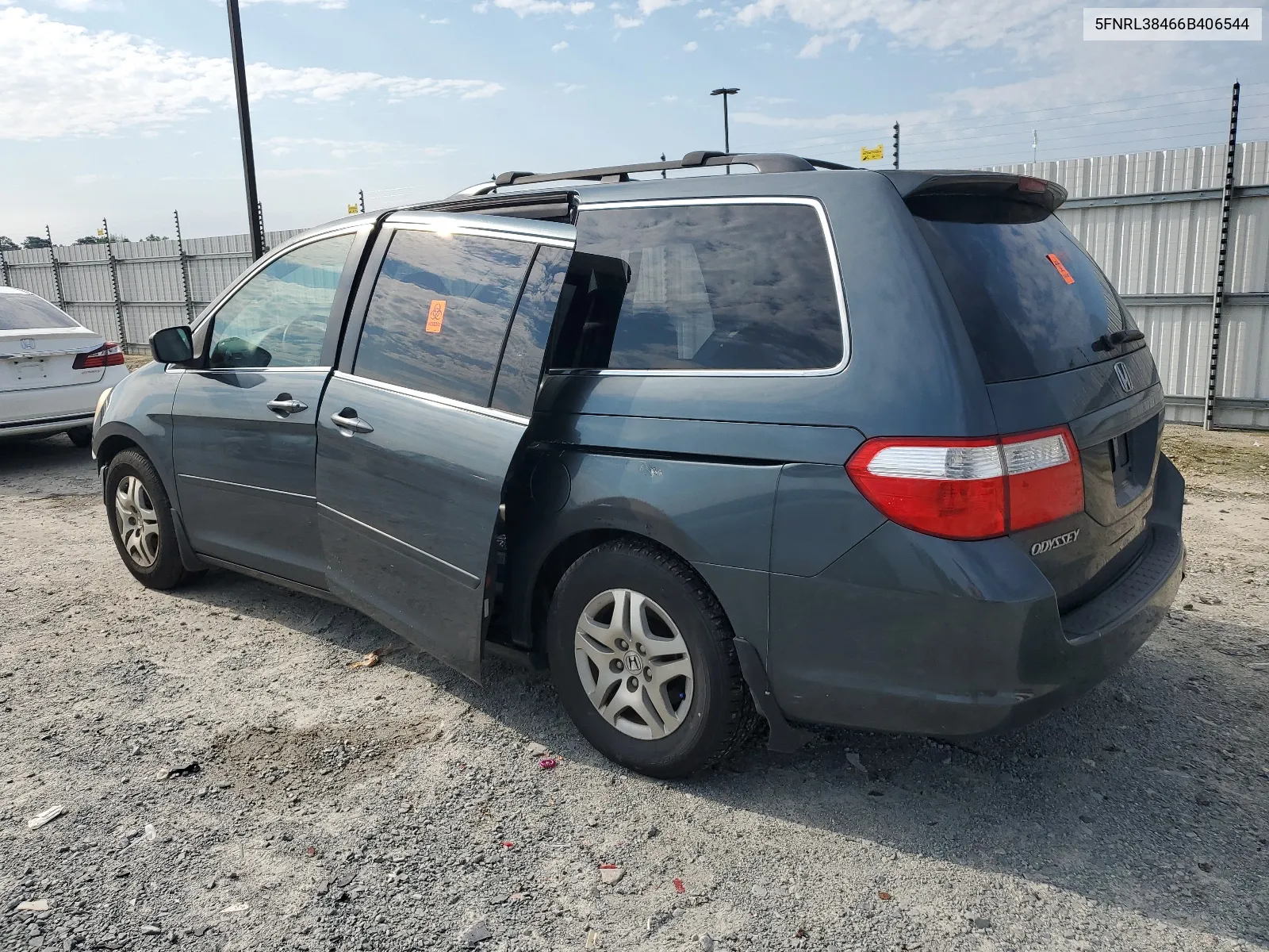 2006 Honda Odyssey Ex VIN: 5FNRL38466B406544 Lot: 67138174