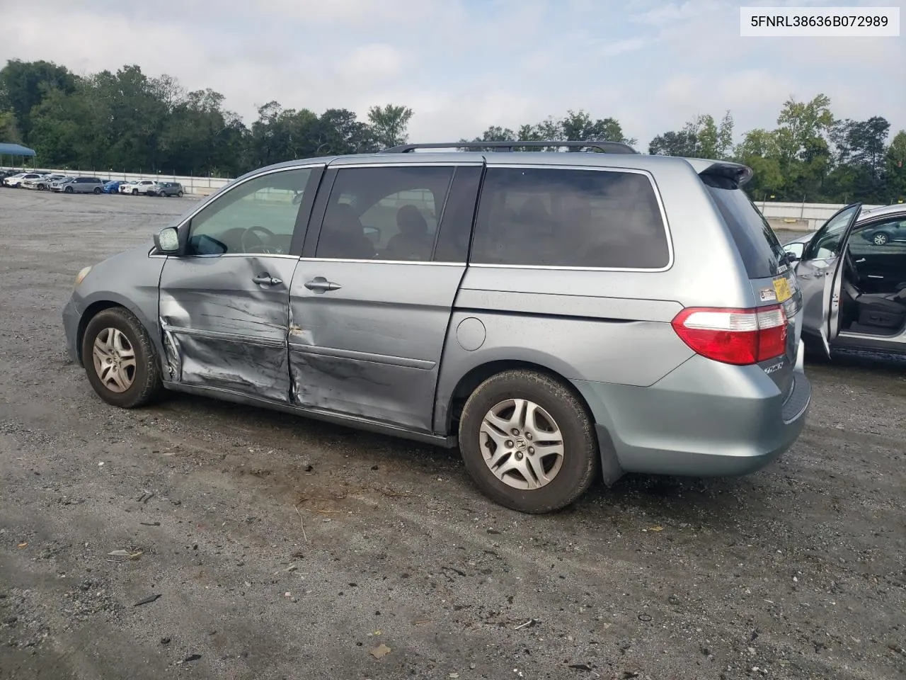 5FNRL38636B072989 2006 Honda Odyssey Exl