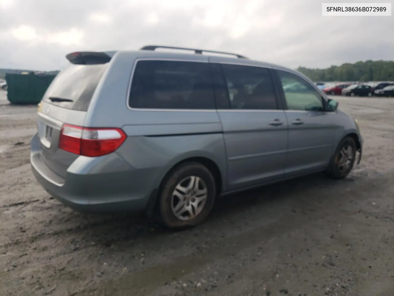 5FNRL38636B072989 2006 Honda Odyssey Exl