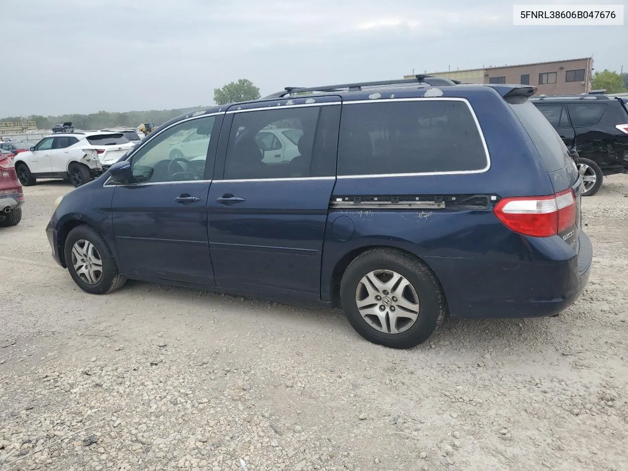 2006 Honda Odyssey Exl VIN: 5FNRL38606B047676 Lot: 68076844