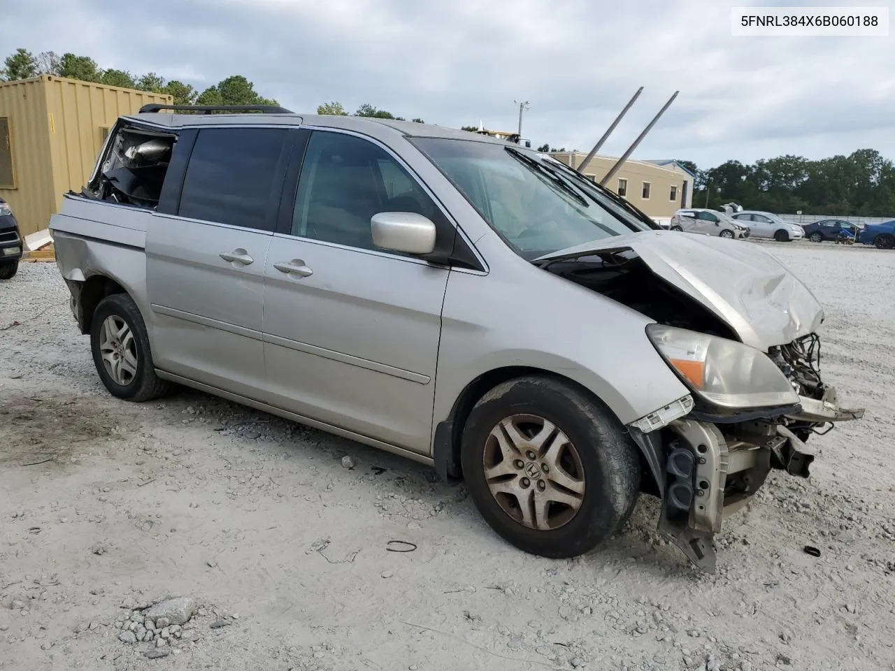 2006 Honda Odyssey Ex VIN: 5FNRL384X6B060188 Lot: 68478464