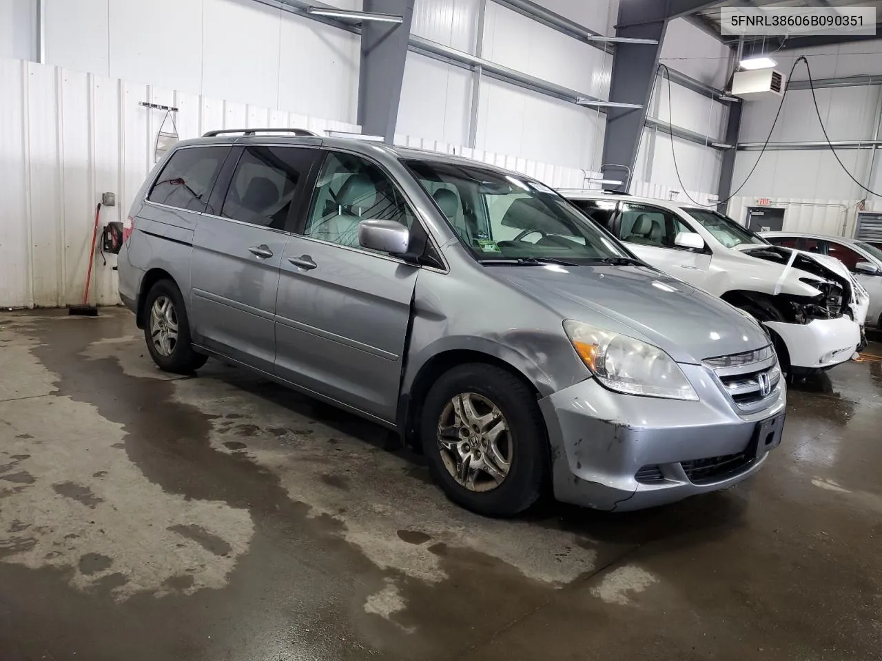 5FNRL38606B090351 2006 Honda Odyssey Exl