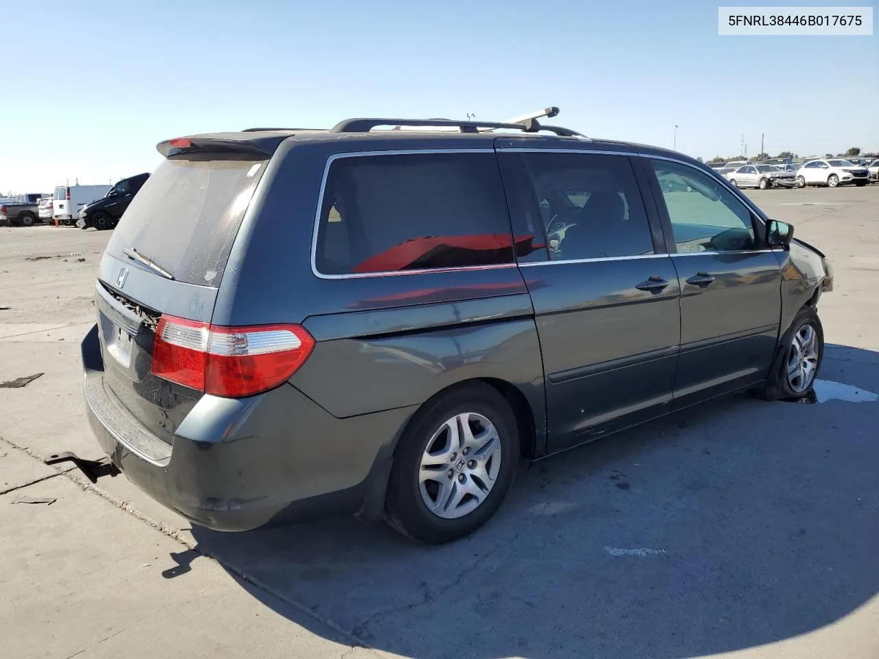 5FNRL38446B017675 2006 Honda Odyssey Ex