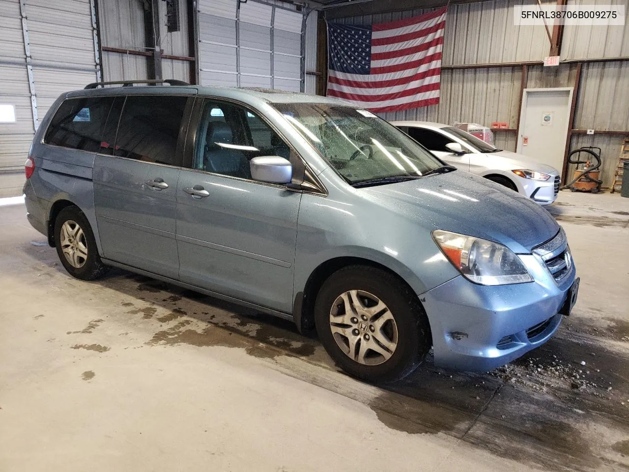 2006 Honda Odyssey Exl VIN: 5FNRL38706B009275 Lot: 71073054