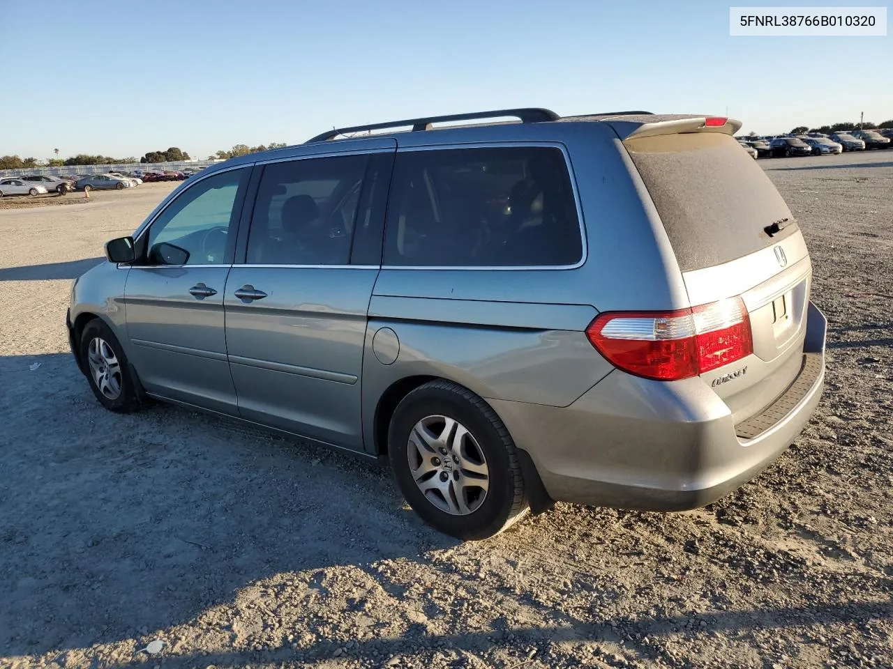 5FNRL38766B010320 2006 Honda Odyssey Exl