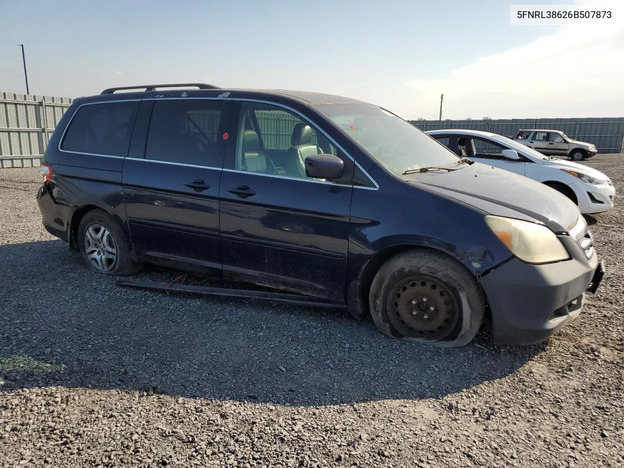 2006 Honda Odyssey Exl VIN: 5FNRL38626B507873 Lot: 71352784