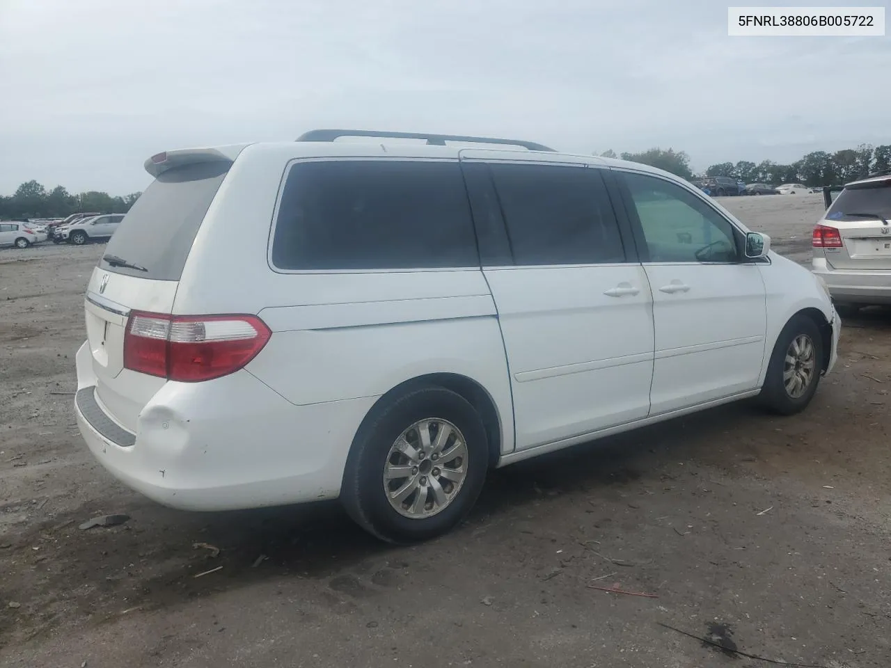 5FNRL38806B005722 2006 Honda Odyssey Touring