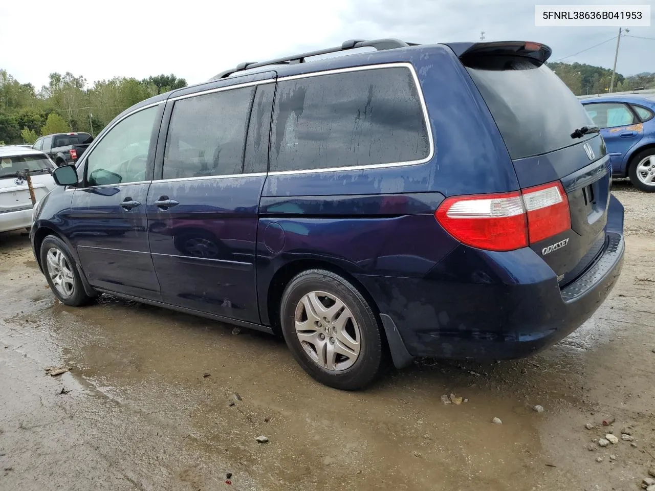 2006 Honda Odyssey Exl VIN: 5FNRL38636B041953 Lot: 71856704