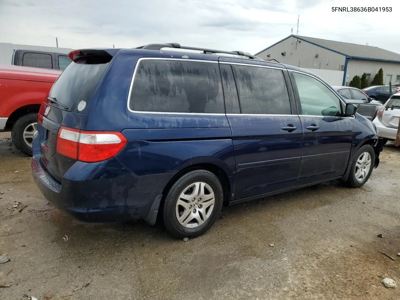 2006 Honda Odyssey Exl VIN: 5FNRL38636B041953 Lot: 71856704