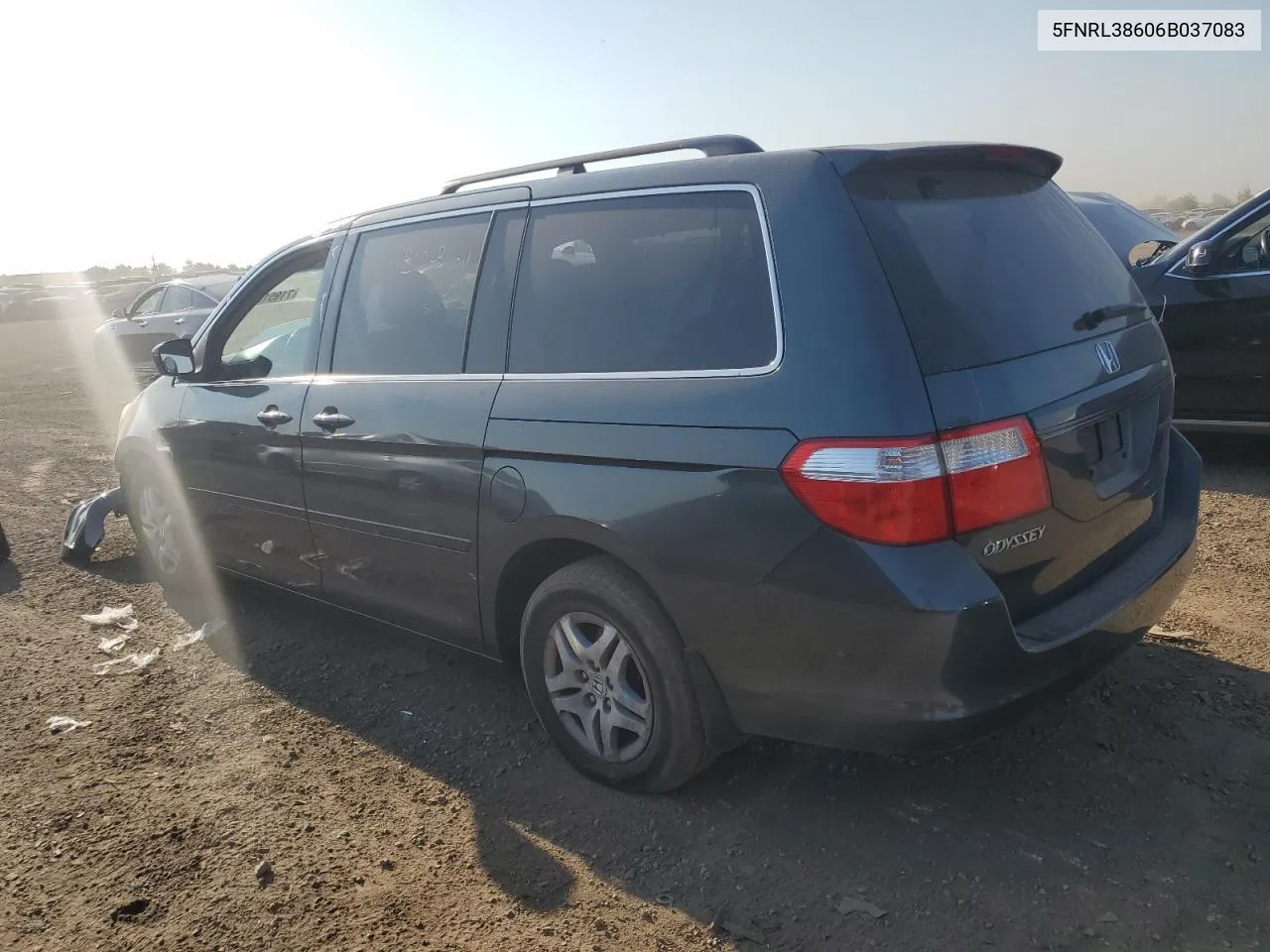 2006 Honda Odyssey Exl VIN: 5FNRL38606B037083 Lot: 71951544