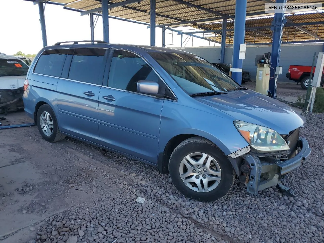 5FNRL38436B086146 2006 Honda Odyssey Ex