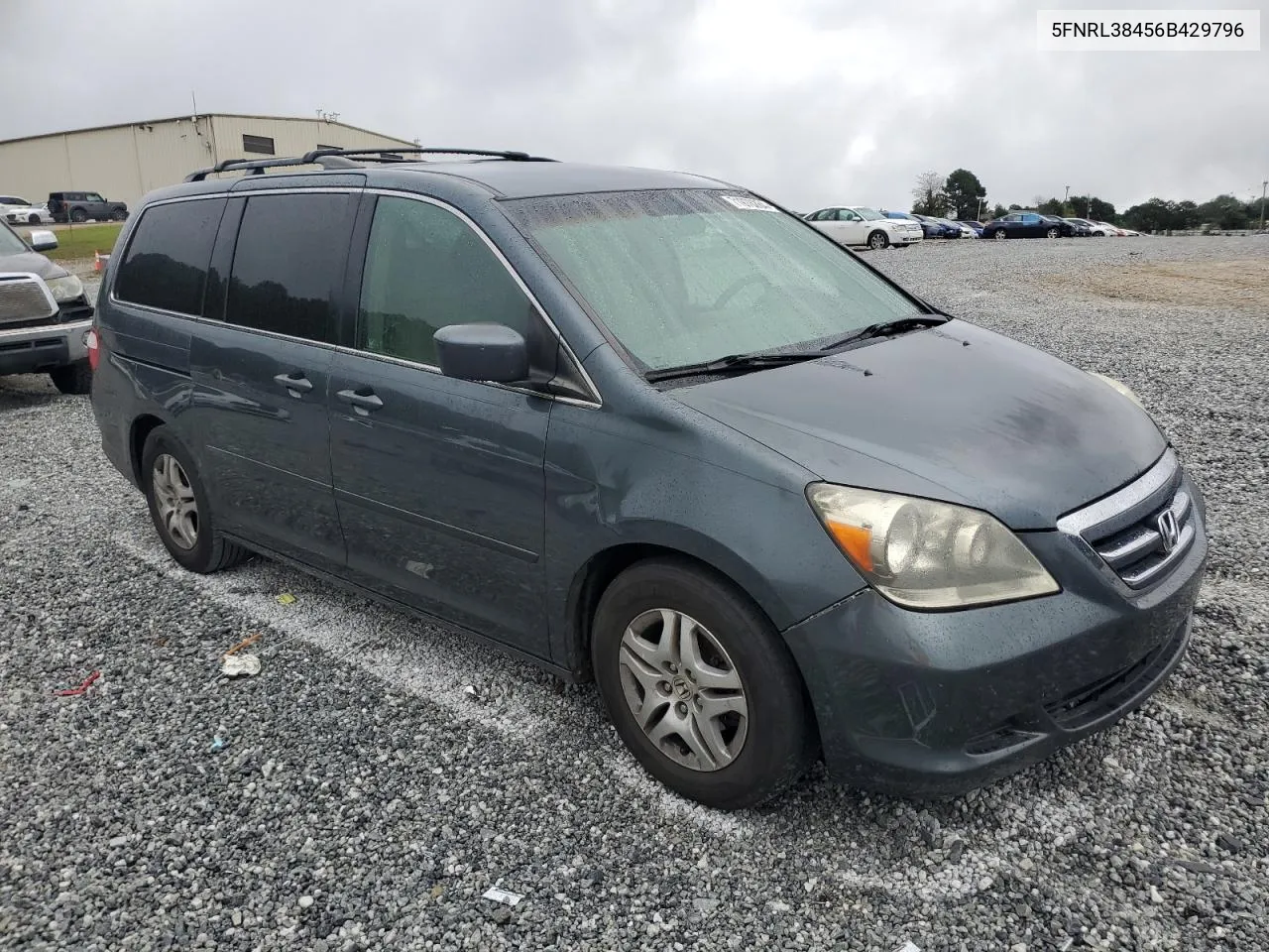 2006 Honda Odyssey Ex VIN: 5FNRL38456B429796 Lot: 71978284