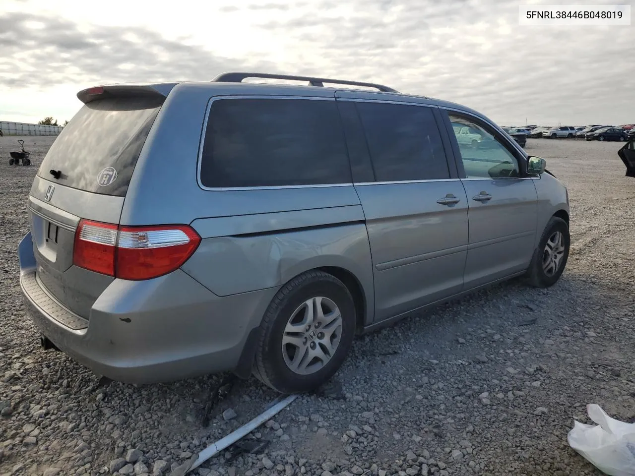 2006 Honda Odyssey Ex VIN: 5FNRL38446B048019 Lot: 71998854