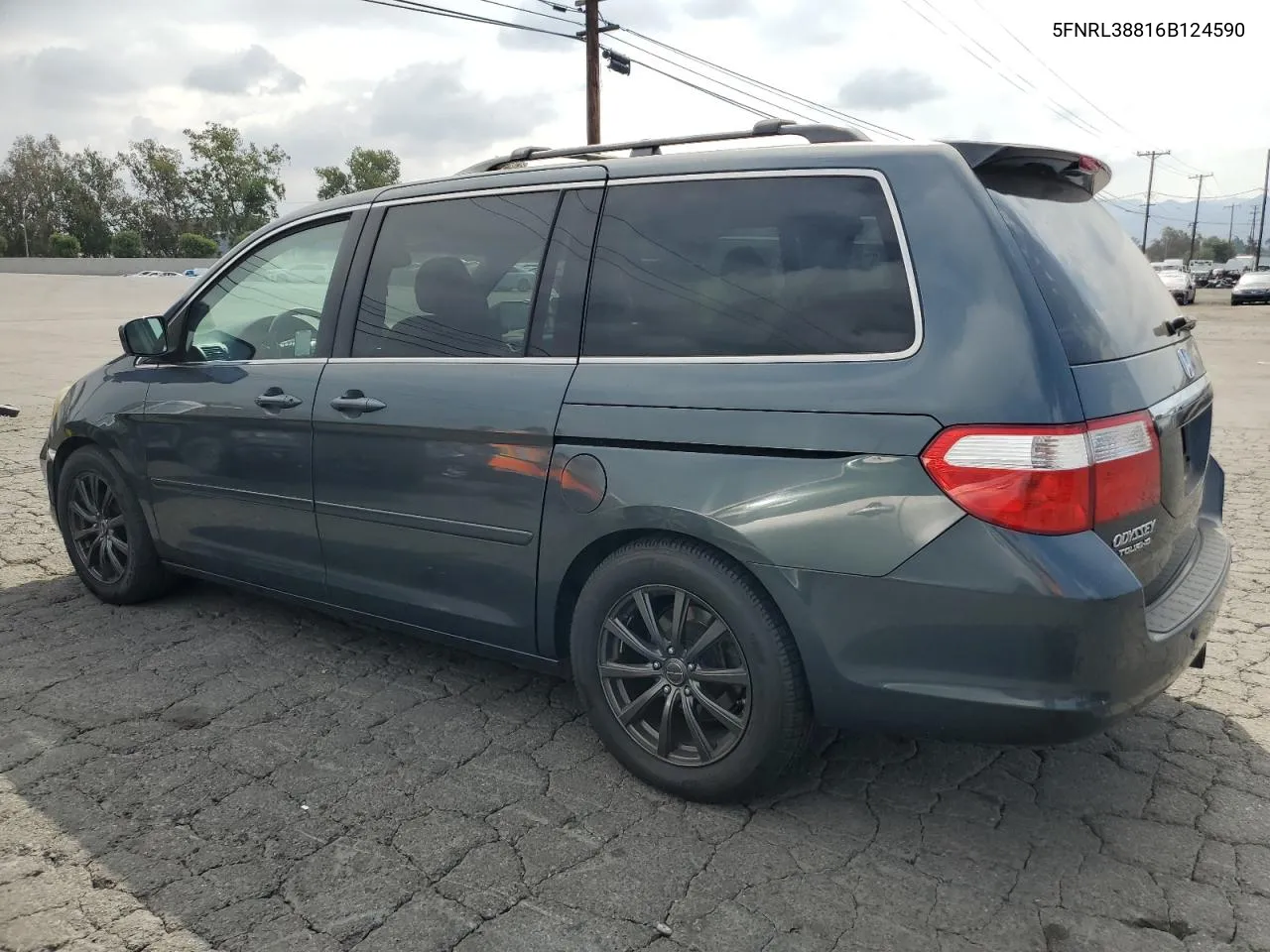 5FNRL38816B124590 2006 Honda Odyssey Touring