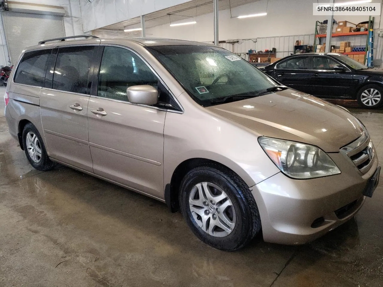 2006 Honda Odyssey Exl VIN: 5FNRL38646B405104 Lot: 72491874