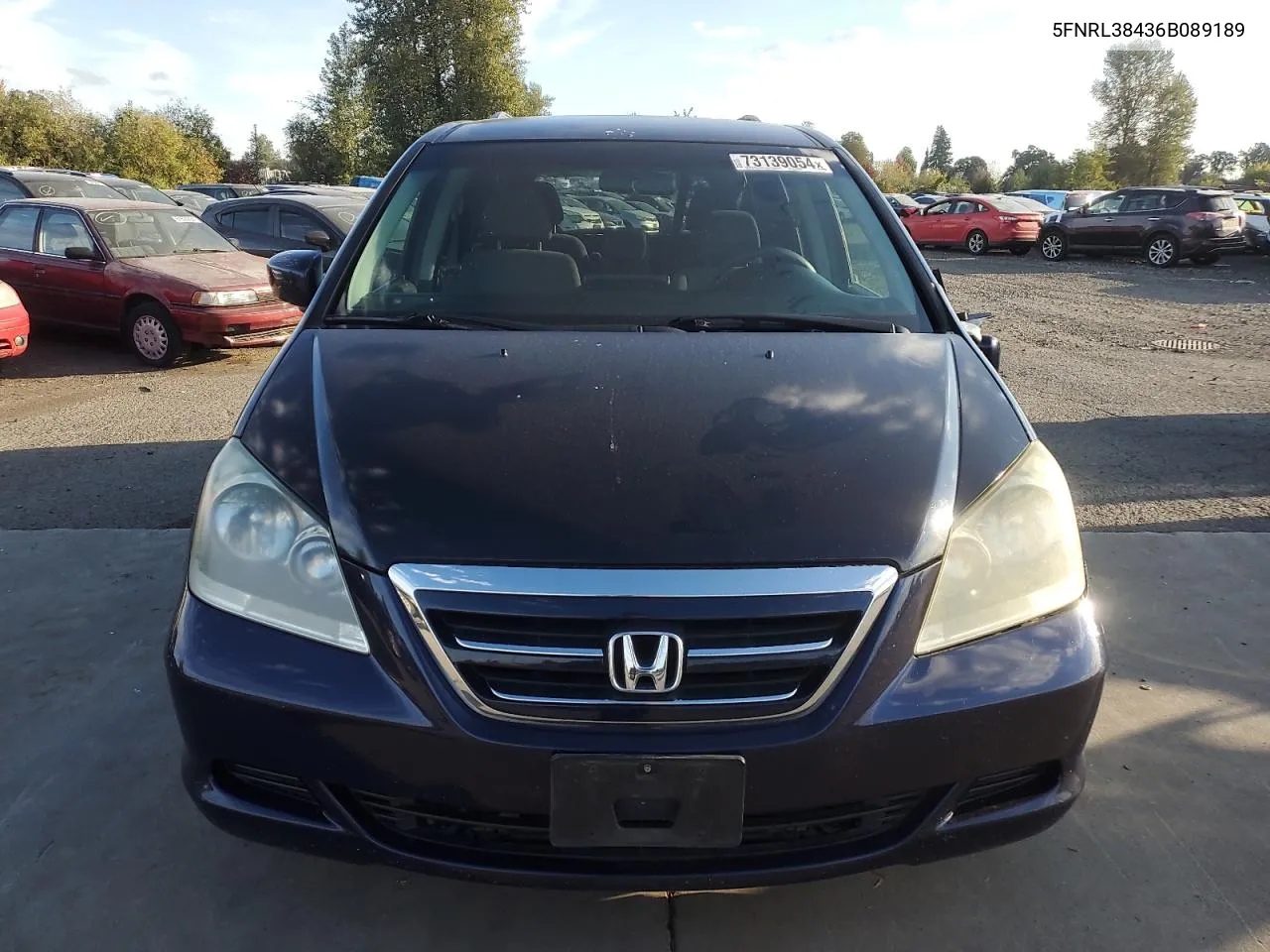 5FNRL38436B089189 2006 Honda Odyssey Ex