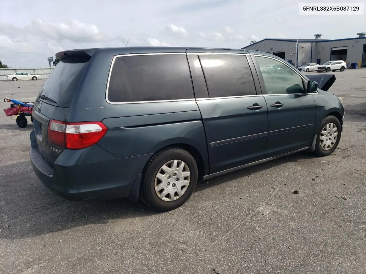 2006 Honda Odyssey Lx VIN: 5FNRL382X6B087129 Lot: 73291794