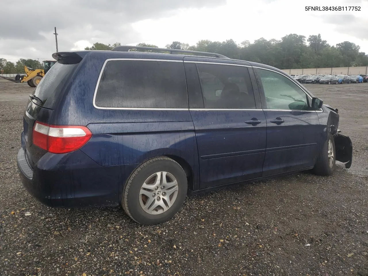 5FNRL38436B117752 2006 Honda Odyssey Ex