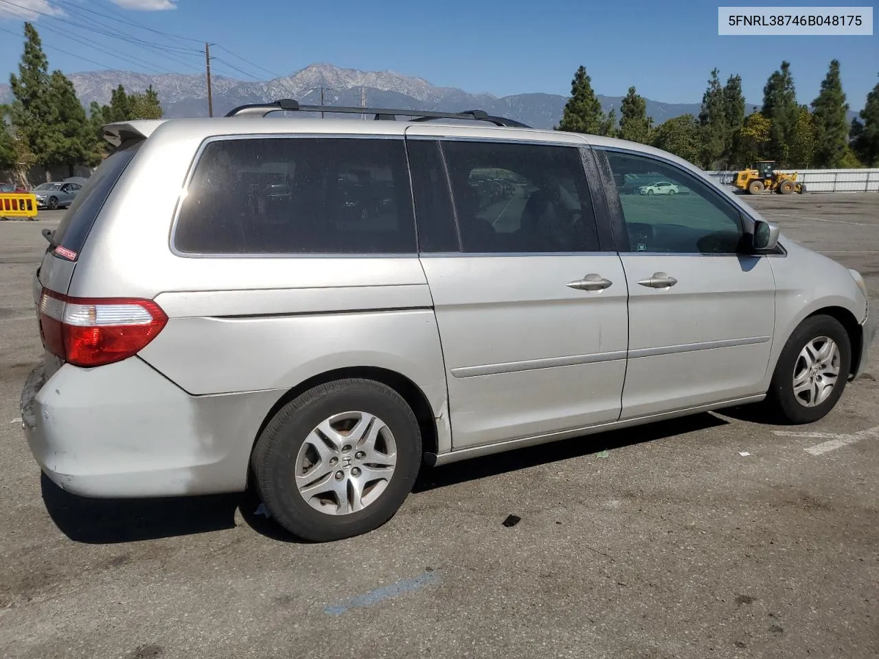 5FNRL38746B048175 2006 Honda Odyssey Exl