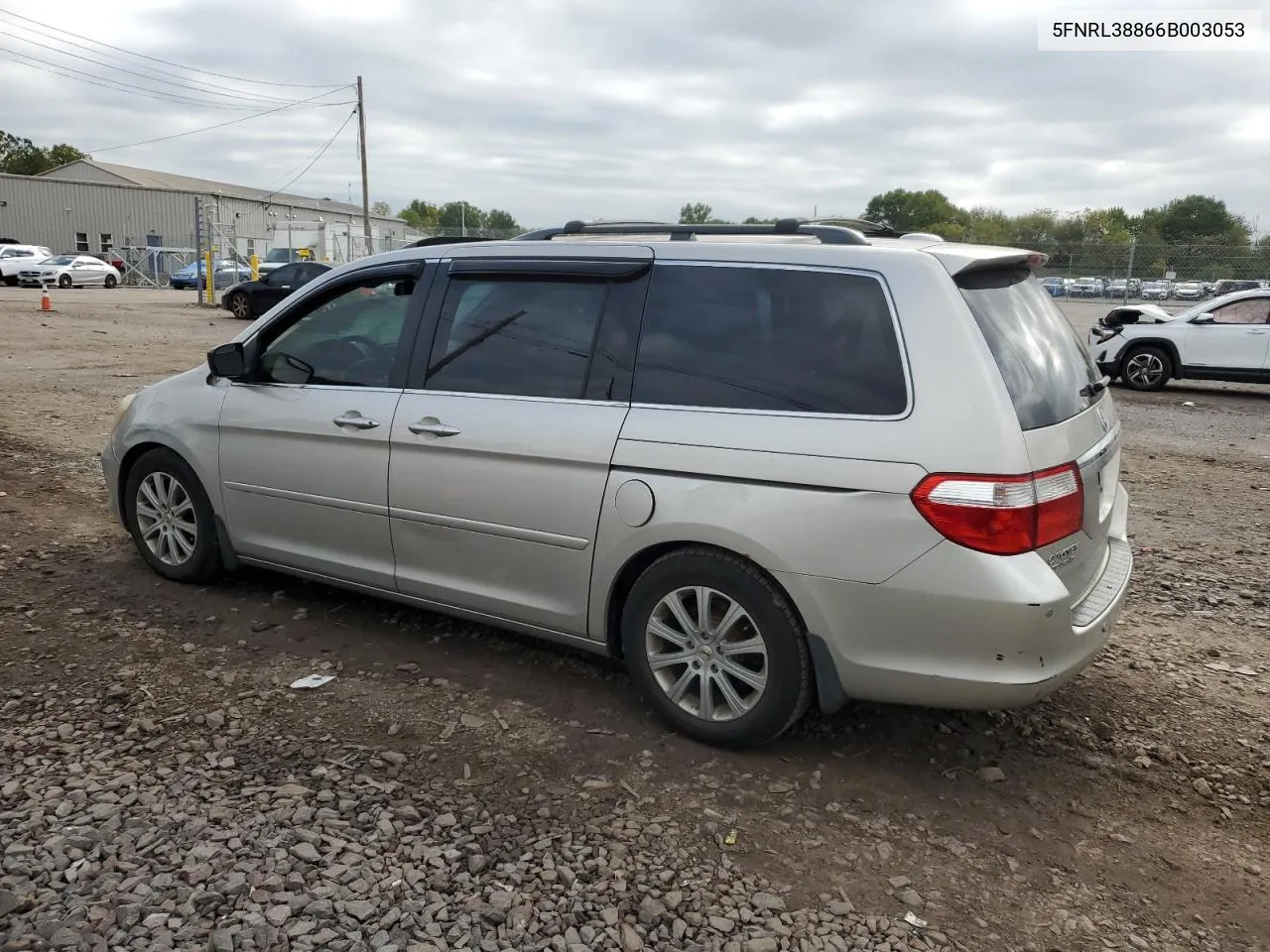 2006 Honda Odyssey Touring VIN: 5FNRL38866B003053 Lot: 74336804