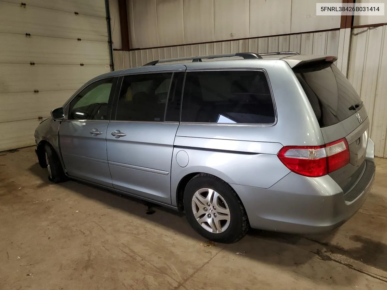 2006 Honda Odyssey Ex VIN: 5FNRL38426B031414 Lot: 74947174