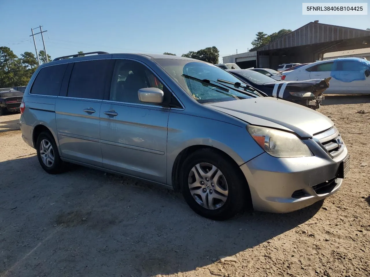 5FNRL38406B104425 2006 Honda Odyssey Ex