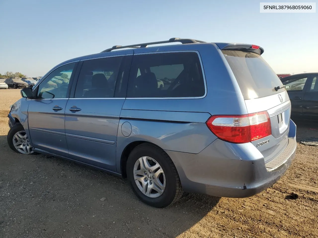 2006 Honda Odyssey Exl VIN: 5FNRL38796B059060 Lot: 75264364