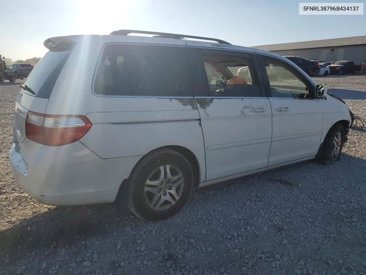 2006 Honda Odyssey Exl VIN: 5FNRL38796B434137 Lot: 75331844