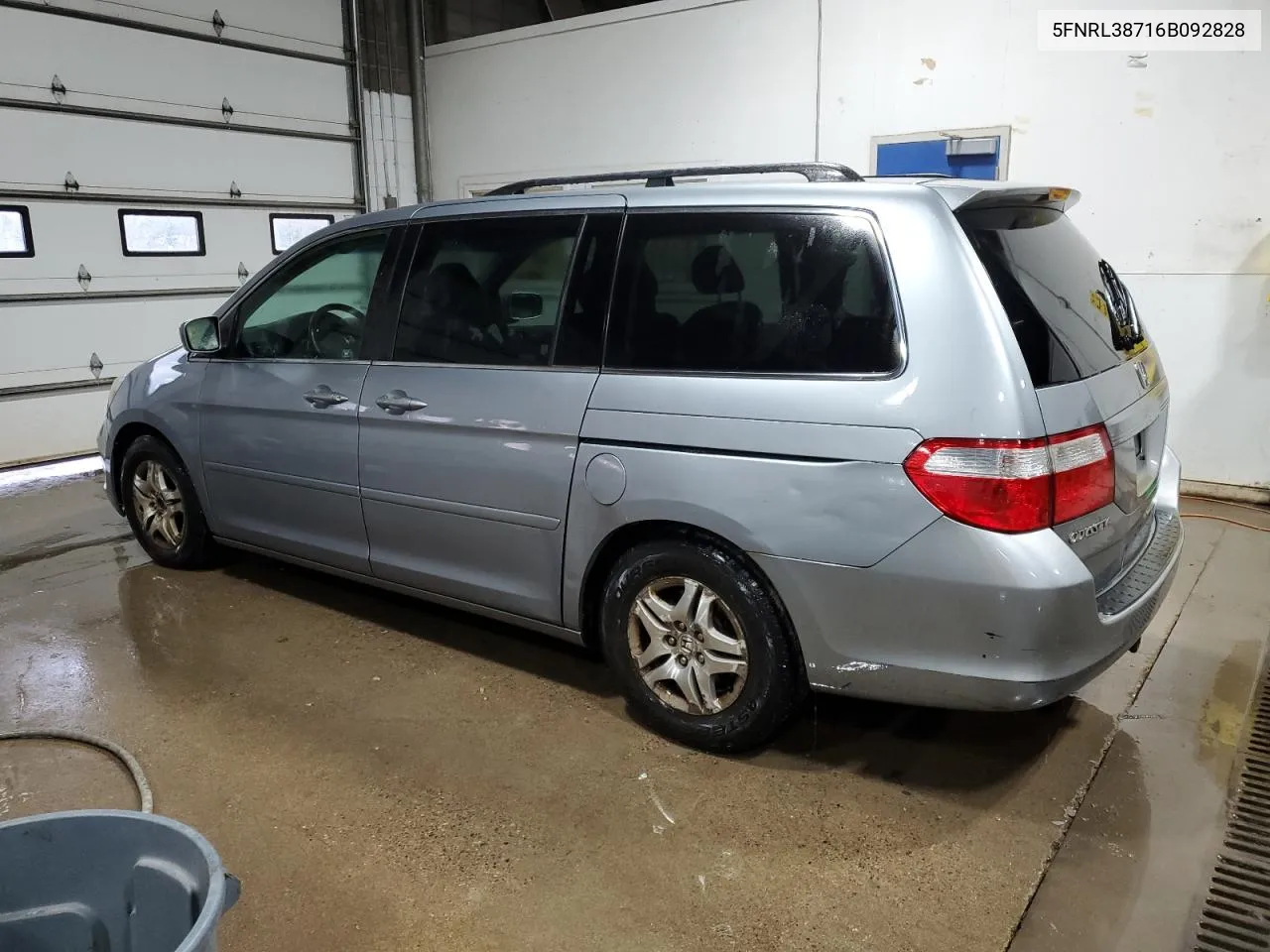 2006 Honda Odyssey Exl VIN: 5FNRL38716B092828 Lot: 75530074