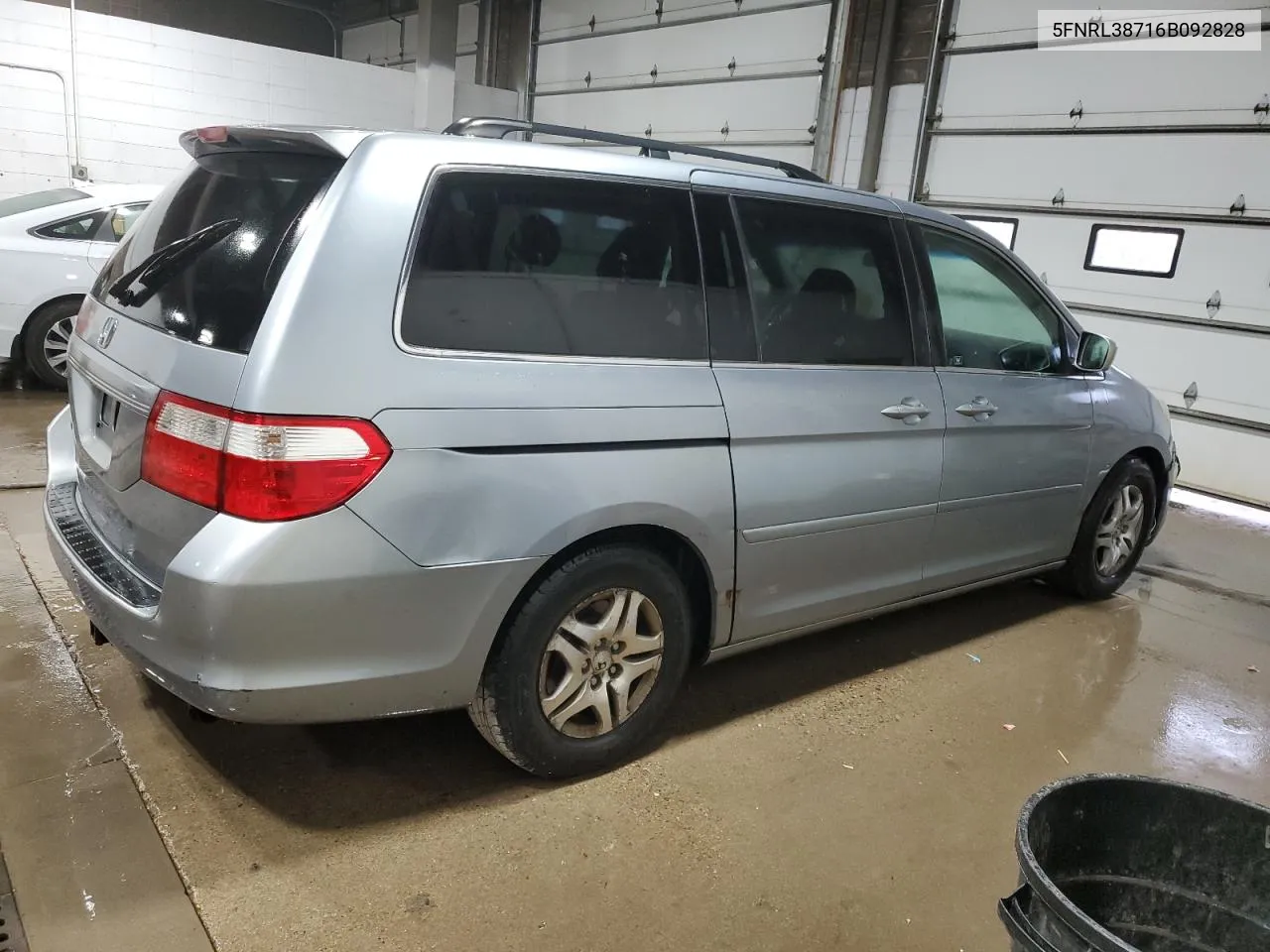 2006 Honda Odyssey Exl VIN: 5FNRL38716B092828 Lot: 75530074