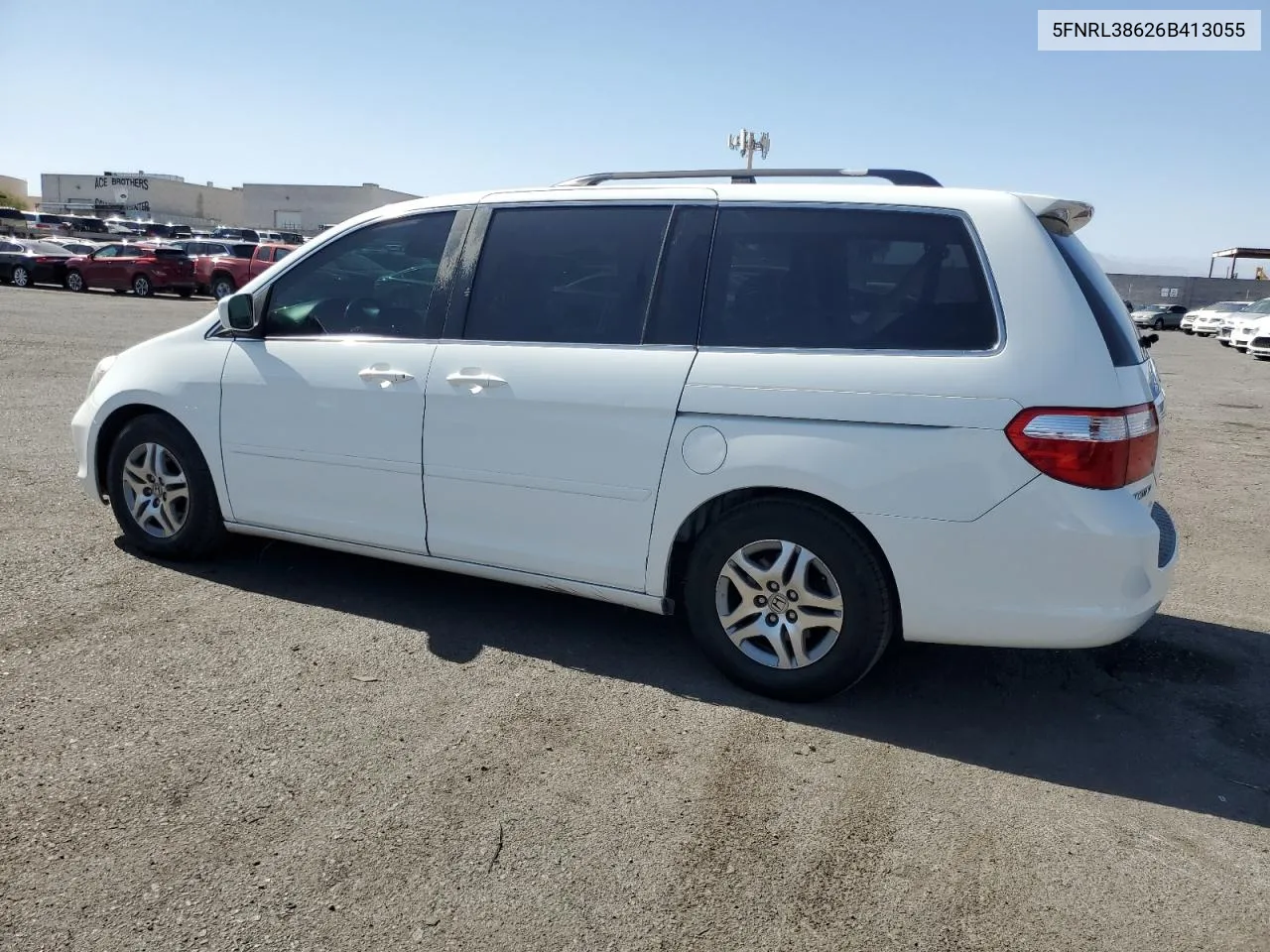 2006 Honda Odyssey Exl VIN: 5FNRL38626B413055 Lot: 76573564