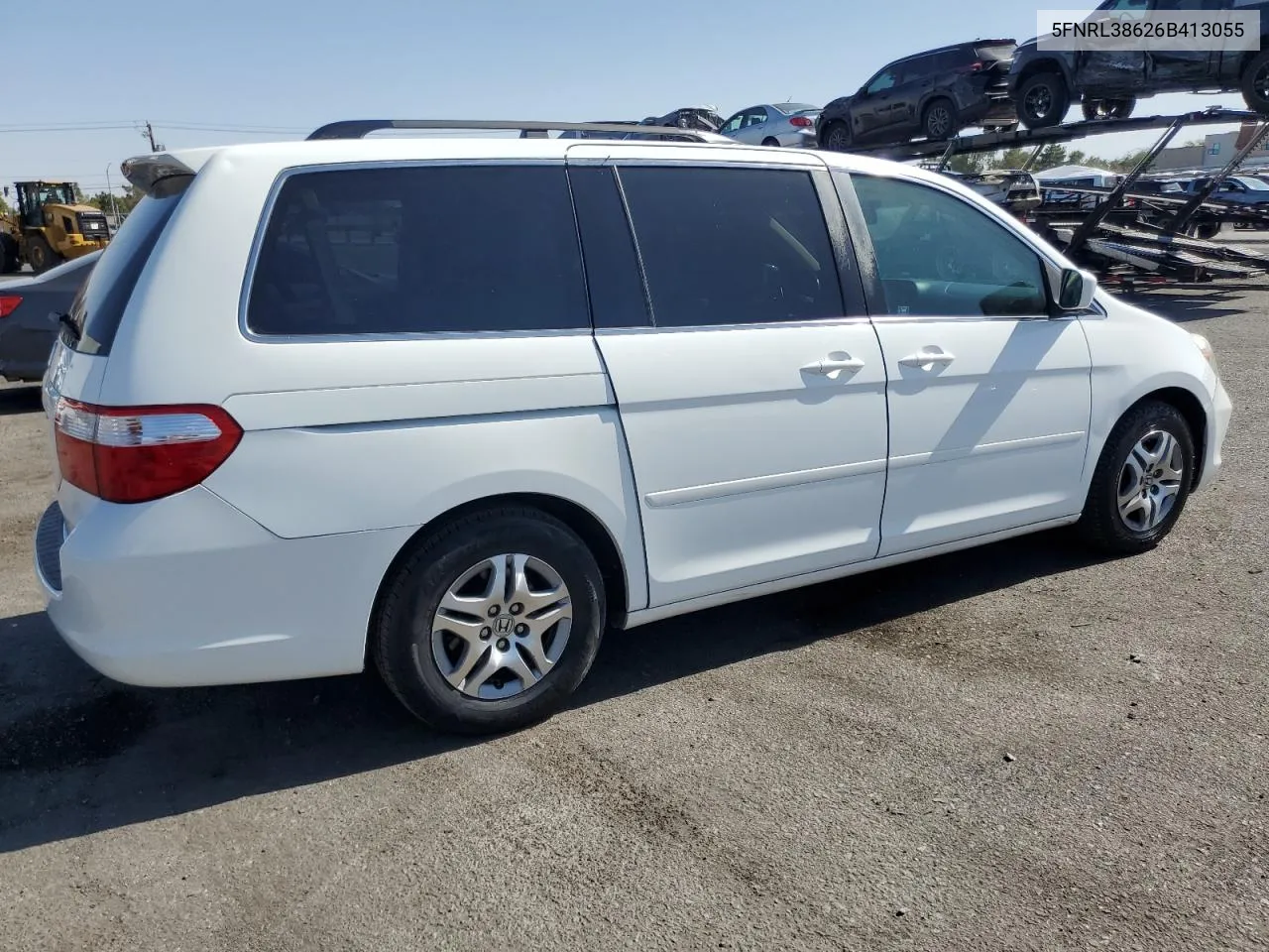 2006 Honda Odyssey Exl VIN: 5FNRL38626B413055 Lot: 76573564